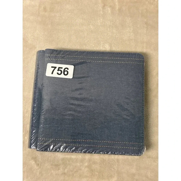 NIP Creative Memories Denim Cloth Scrapbook Album 7" square 12 Acid-Free Pages - Picture 8 of 8